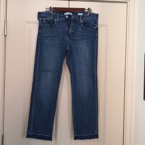 Banana Republic, size 29, straight crop jeans